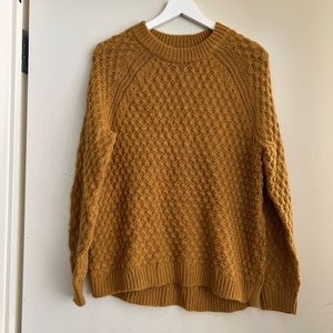 H&M Mustard Yellow Knit Sweater
